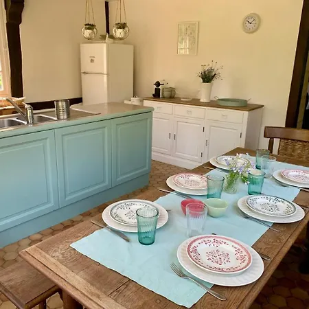 Vakantiehuis Chaumiere Du Val Triqueville